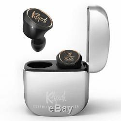 Klipsch T5 True Wireless Earbuds with Built-In Remote and Microphone (Black) NEW