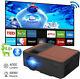 Led Smart Android Projector Hd Wireless Wifi Blue-tooth Airplay 1080p Hdmi Home