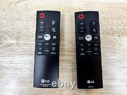 LG SN8YG Soundbar SPK8S Speakers SPN8W Sub 2 Remotes Wireless Bluetooth