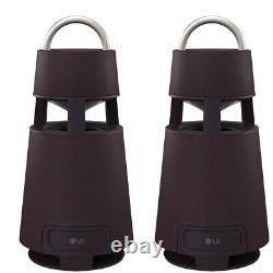 LG XBOOM 360 Portable Wireless Bluetooth Omnidirectional Speaker (2-Pack)