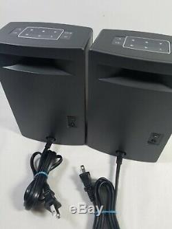 Lot of 2 Bose Soundtouch 10 Wireless Music System 416776 with Remote Control