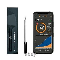 MeatStick X Set Wireless Meat Thermometer with Bluetooth 260ft Range fo