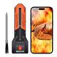 Meat Thermometer Wifi & Bluetooth Wireless Unlimited Range Ambient Temp Remote