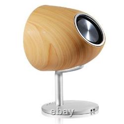 Modern 2 Channel Wireless Bluetooth Wood Speaker with Touch Surface