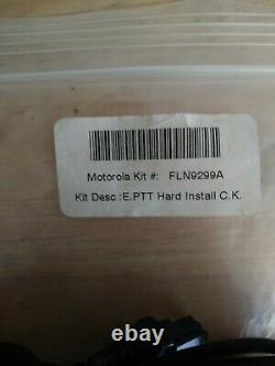 Motorola Earpiece Bluetooth Wireless Remote Speaker Mic Kit # FLN9299A Military