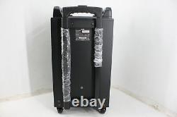 Moukey MTs10-2 Karaoke Machine 10inch Woofer Portable System Party Lights Black
