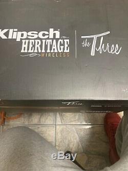 NEW Klipsch Heritage Wireless The Three Stereo System Ebony remote controller