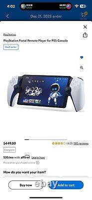 NEW PlayStation 5 Portal Remote Player Controller White (SAME DAY SHIPPING)