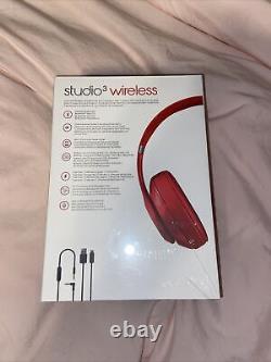 New Beats Solo3 Wireless Series On-Ear Headphones Red