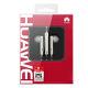 New Huawei In-earphones With Remote Control And Microphone Silver White