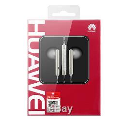 New Huawei In-earphones With Remote Control And Microphone Silver White
