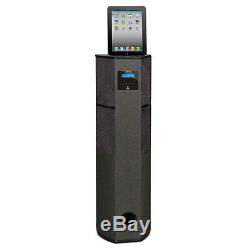 New PHBT98PBK 600W Bluetooth Tower Speaker WithiPad/iPhone Docking Station &Remote