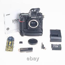 Nikon D500 20.9MP DSLR Camera Body Black 1559 with MD-D17 Grip and Wireless Remote