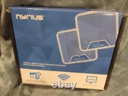Nyrius Wireless HDMI Video Transmitter & Receiver with Remote Extender NEW