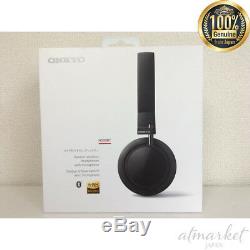 ONKYO Sealed Wireless Headphone Bluetooth H500BTB BLACK with Remote Hi-Res EMS