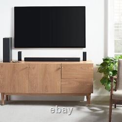 Onn. 37 5.1 Soundbar with Surround Sound 700W Speakers and Wireless Subwoofer