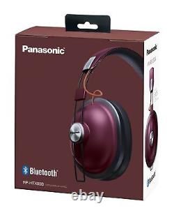 Panasonic wireless stereo headphones RP-HTX80B-R from Japan NEW withtracking