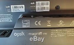 Polk Audio MagniFi Max Surround Bar with Bluetooth, Wireless Sub w remote