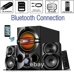 Powerful Bluetooth Home Theater Speaker System with RGB