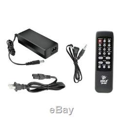 Pyle 300 Watt Bluetooth USB/SD/FM Radio Soundbar System with Remote (4 Pack)