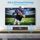 Pyle Home Theater 300-watt Bluetooth Sound Bar Withusb/sd/fm Radio Wireless Remote
