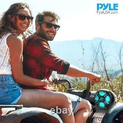 Pyle PLATV65BT 800 Watt Marine Bluetooth Amplifed Waterproof 6.5 Speakers Black