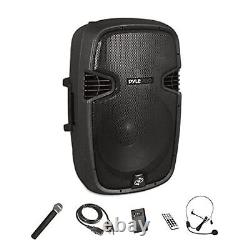 Pyle Wireless Portable PA Speaker System-Compatible with Bluetooth, Active Loud