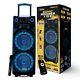 Qaise 8000 Watts Portable Bluetooth Party Boombox 2x10 With Wireless Microphone