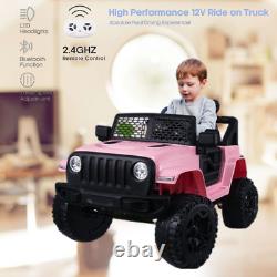 Ride On Car Ride OnToy Wireless Remote Bluetooth Music LED Light for Kids