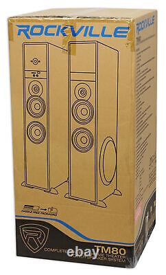 Rockville All-in-one Bluetooth Home Theater/Karaoke Machine System+Wireless Mics