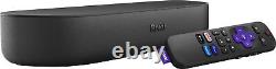 Roku Streambar & Wireless Bass Streaming Media Player with Voice Remote and