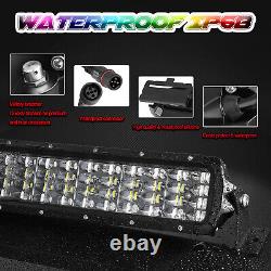 Roof 50'' RGB Chase LED Light Bar APP Bluetooth For 2017+ Can-am Maverick MAX X3