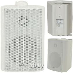 SMART HOME Outdoor Bluetooth White Speaker Kit Karaoke/Stereo Amp Garden BBQ