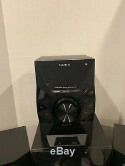 SONY Home Audio Stereo System MHC-ECL99BT Bluetooth With Remote