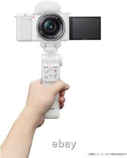 SONY Shooting Grip GP-VPT2BT Wireless Bluetooth Remote Commander Function White