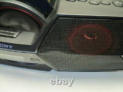 SONY ZS-BTG900 Wireless Bluetooth Boombox CD R/RW Player, MP3, AM/FM with Remote