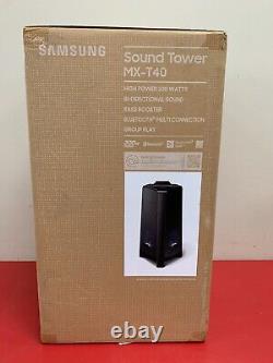 Samsung MX-T40 Sound Tower with High Power Audio 300W Black
