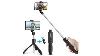 Selfie Stick Tripod Bluetooth Elegiant Extendable Monopod Selfie Stick With Wireless Remote