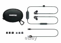 Shure SE215K-BT1 Bluetooth Wireless Sound Isolating Earphones Integrated Remote