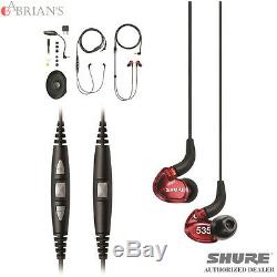 Shure SE535LTD Limited Edition Red Sound Isolating Earphones with Remote