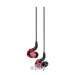 Shure SE535LTD Limited Red Sound Isolating Earphones with Remote +Microphone