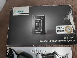 Siemens miniTek Wireless Bluetooth Audio Streamer remote and transmitter woow