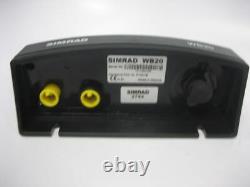 Simrad WB20 F/ WR20 Remote Commander Wireless Bluetooth Base Tested Good