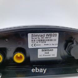 Simrad WB20 WR20 Remote Control Commander with Wireless Bluetooth Base + Charger
