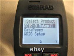 Simrad WR20 Remote Commander Wireless Bluetooth Remote-New Battery