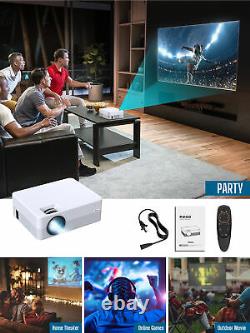 Smart Projector, Android WiFi Bluetooth Projector, Mini Wireless Projector US