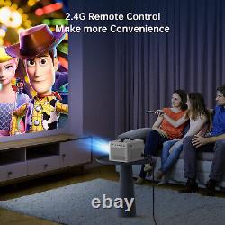 Smart Projector Wireless Projector 5G WiFi Bluetooth Native 1080P 4K Supported