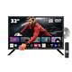 Smart Tv With Built-in Dvd Player, Bluetooth Remote, Hd, 12v Ac/dc Rvs, Gaming