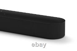 Sonos Beam Gen2 Black Certified Refurbished Smart Soundbar Dolby Atmos