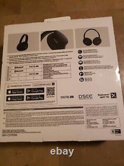 Sony WHCH700N/B Black Wireless Bluetooth Premium Noise Cancelling Headphones